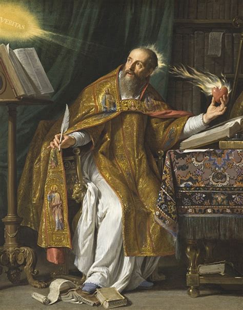 Sant'Agostino cardioforo di Philippe de Champaigne (1645-1650)