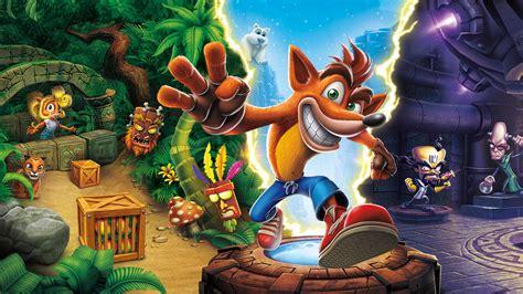 Schema dei controlli e delle azioni di Crash Bandicoot nella N. Sane Trilogy