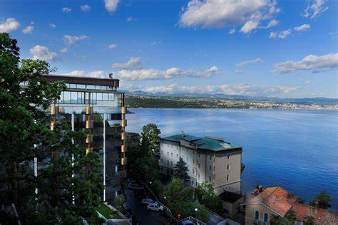 Mappa dell'area intorno al Grand Hotel Adriatic a Opatija