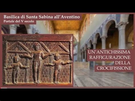 Dettaglio della Crocifissione dalla Basilica di Santa Sabina o affresco di Santa Maria Antiqua