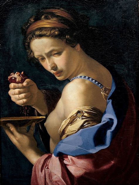 Dipinto della Carità Romana attribuito a Bernardino Mei o ambito senese
