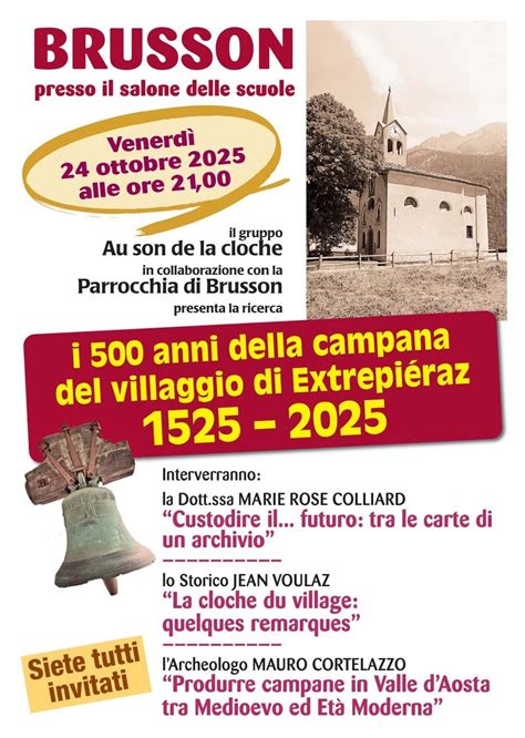 Immagine della campana storica di Extrepiéraz o una mappa del villaggio