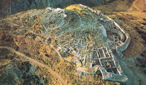 Vista panoramica del territorio con possibili resti archeologici