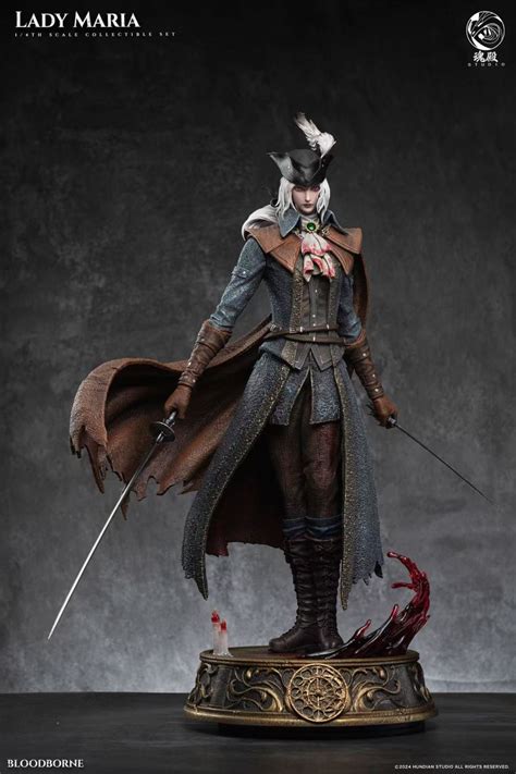 Artwork ufficiale di Lady Maria di Bloodborne (Fonte: Bloodborne Official Artwork)