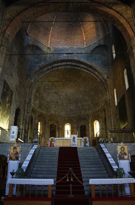illustrazione storica dell'Abbazia di Santo Stefano nel periodo di massimo splendore