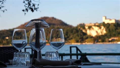 vista panoramica sul Lago Maggiore dall'Hotel Ristorante San Carlo