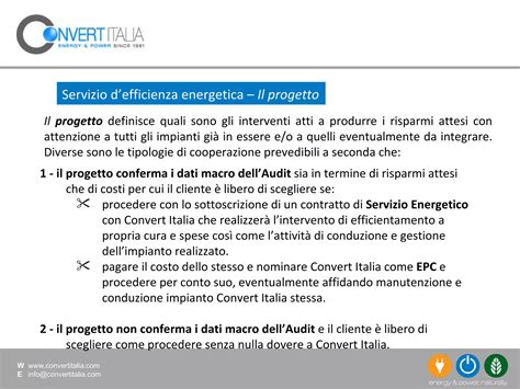 Schema che illustra il ruolo delle ESCO nel migliorare l'efficienza energetica