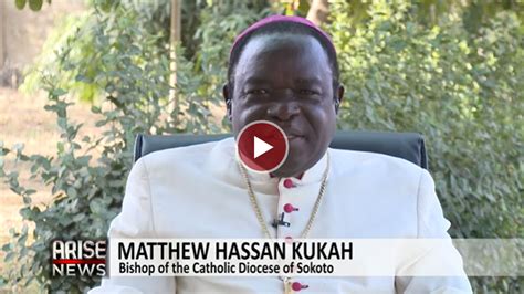 Ritratto dell'Arcivescovo Matthew Hassan Kukah di Sokoto