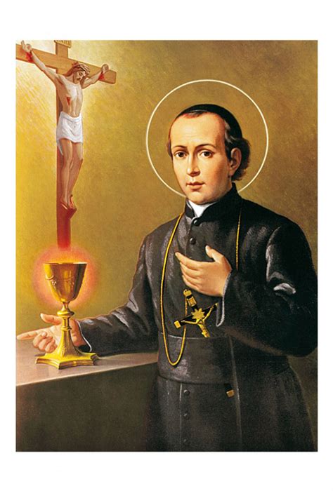 Tematica: Immagine di San Gaspare del Bufalo, fondatore delle congregazioni del Preziosissimo Sangue.