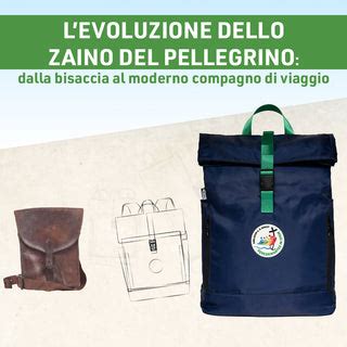 zaino da pellegrino ben organizzato con peso contenuto
