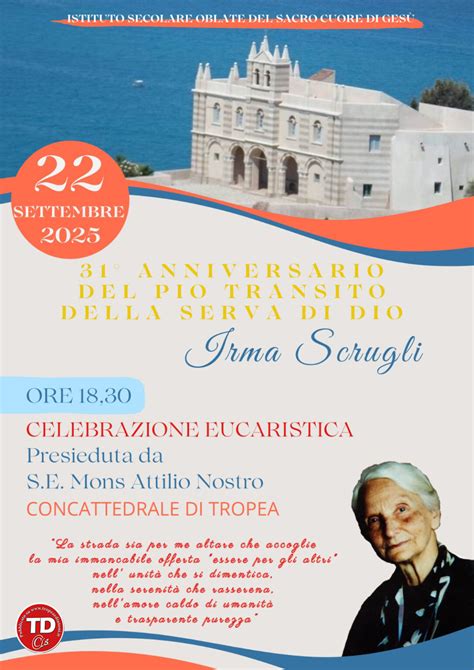 Ritratto di Irma Scrugli e Don Francesco Mottola, fondatori dell'Istituto delle Oblate del Sacro Cuore di Gesù