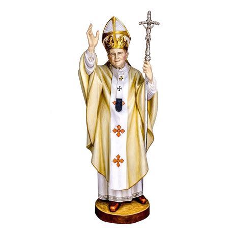 Statua della Madonna con il rosario donato da Papa Giovanni Paolo II