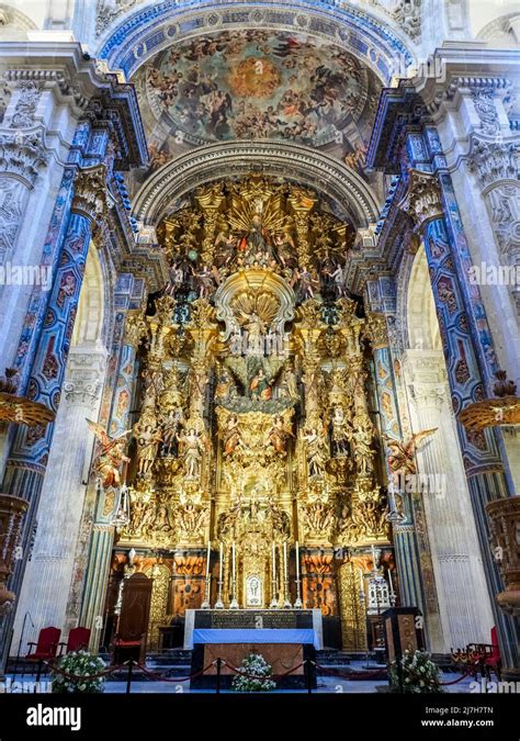 Dettaglio dell'altare maggiore della Cattedrale di Dresda
