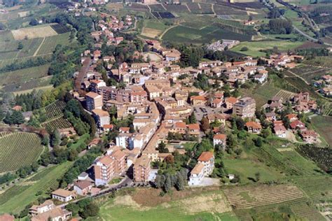 Mappa storica dell'area di Agliano Terme con evidenziata la posizione del colle di San Siro