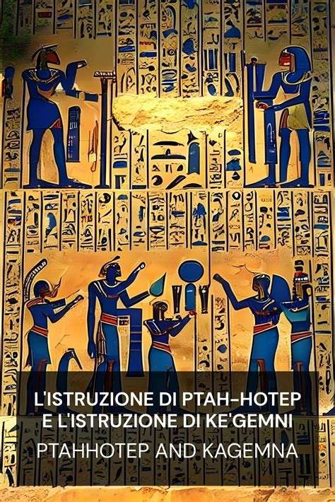 Illustrazione di tavole di offerta hotep egizie e altari a più ripiani
