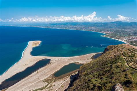I Laghetti di Marinello visti dal promontorio di Tindari