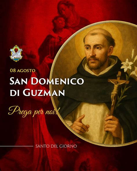 Ritratto di San Domenico di Guzmán, fondatore dell'Ordine dei Predicatori