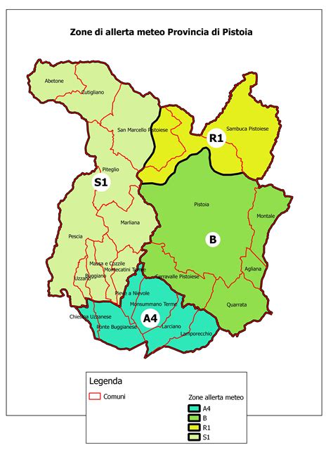Mappa delle zone di consegna di MT Pizza con evidenza di Monte Sacro