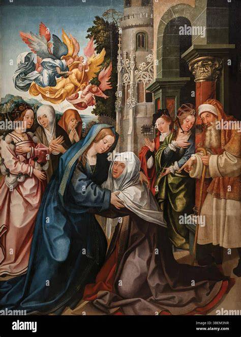 Visita di Maria a Elisabetta, scena biblica