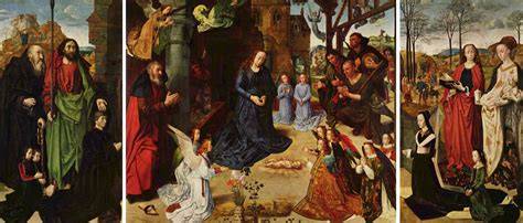 Dettaglio degli angeli adoranti nel 