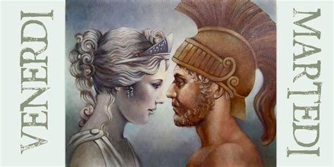 rappresentazione stilizzata dell'Angelo Imamiah con simboli di Marte e Venere