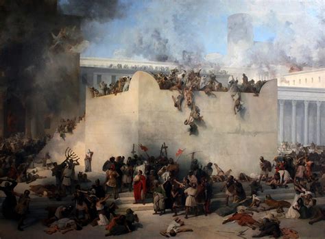 Schema cronologico: Distinzione tra la caduta storica di Gerusalemme nel 70 d.C. e l'attesa della Parusia (ritorno di Cristo)