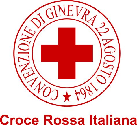 Ambulanza o ospedale chiaramente contrassegnato con un emblema della Croce Rossa in un contesto operativo