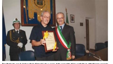 Don Peppino Barbesta e Lech Walesa in un momento insieme