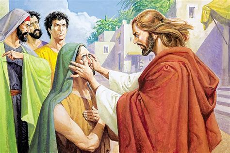 Gesù che guarisce il figlio di un funzionario, scena biblica