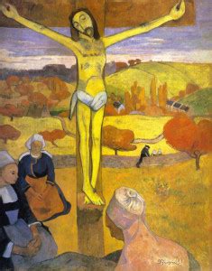 Paul Gauguin, Il Cristo giallo, olio su tela 1889