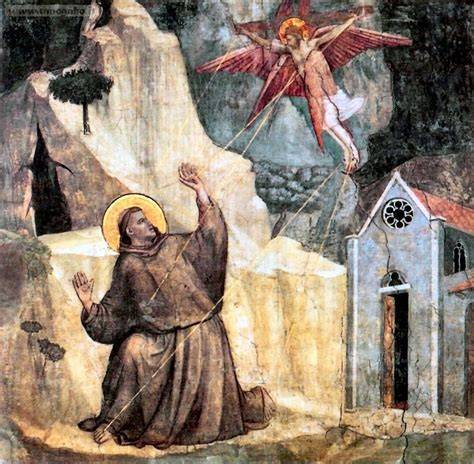 foto di San Francesco d'Assisi con le stimmate