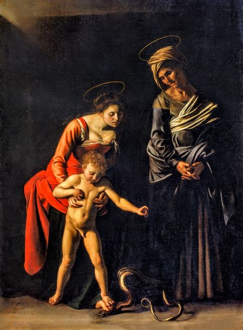 Caravaggio, Madonna dei Palafrenieri, Galleria Borghese