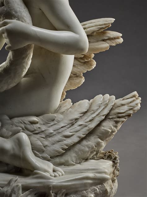 Martino Pasqualigo, Leda con il cigno (scultura in cera)