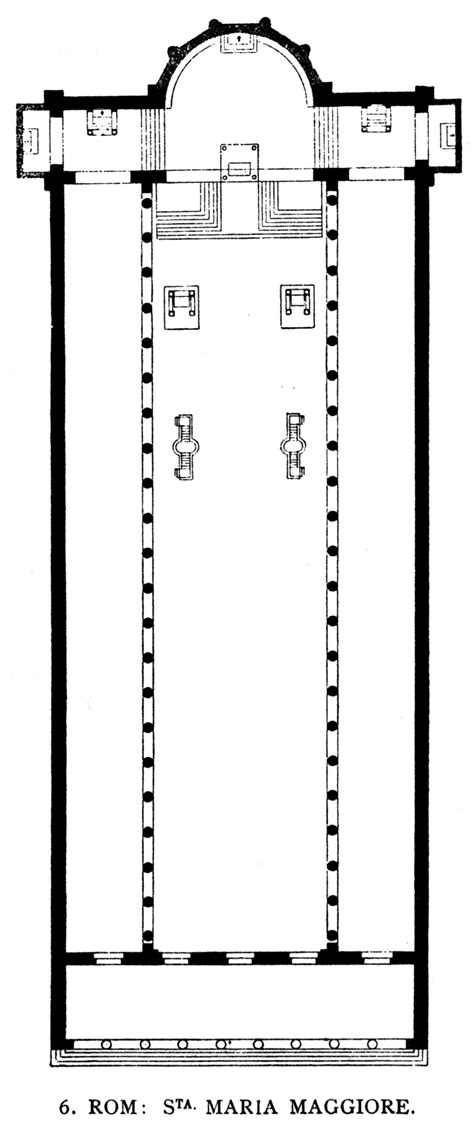 Planimetria schematica della Chiesa di Santa Maria Maggiore di Guardiagrele