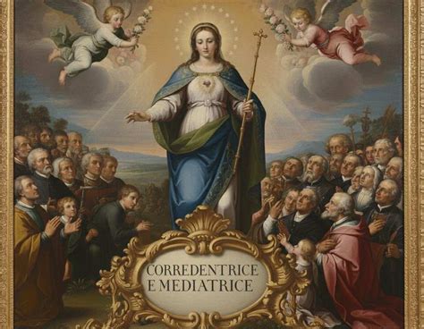 Maria Santissima Corredentrice in un'icona o dipinto