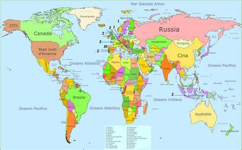 Mappa del mondo che evidenzia i paesi con progetti di solidarietà del Bambino Gesù o foto di un'iniziativa umanitaria