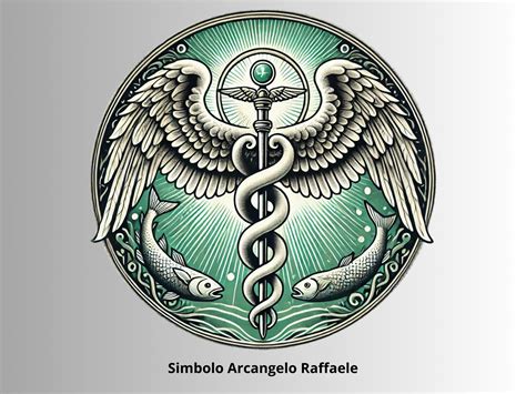 Arcangelo Raffaele con il caduceo o nell'atto di guidare Tobiolo