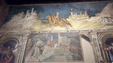 Affresco del Guidoriccio d'Anghiari nel Palazzo Pubblico di Siena