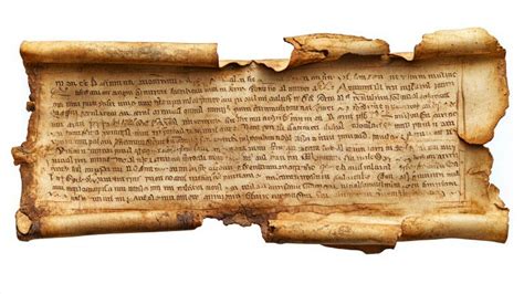 etimologia della parola blandire, illustrazione storica di un'antica pergamena o testo