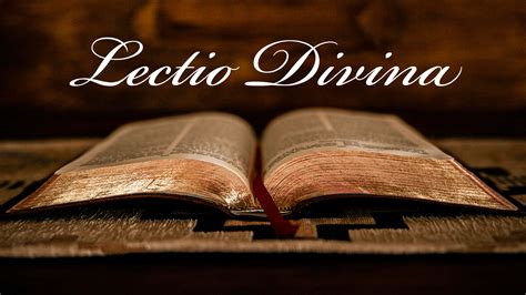 Infografica sulla Lectio Divina e i suoi passaggi