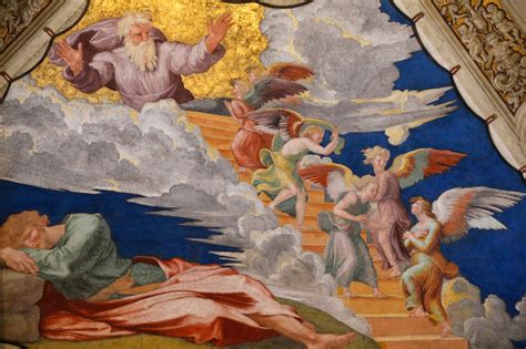 Illustrazione biblica di un sogno o visione