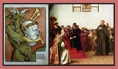 Illustrazione dell'incontro di Lutero con il fulmine durante il temporale