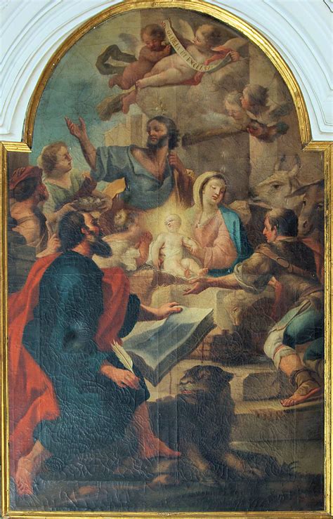 La Natività con San Marco di Samuele Tatulli nella Chiesa delle Clarisse di Turi