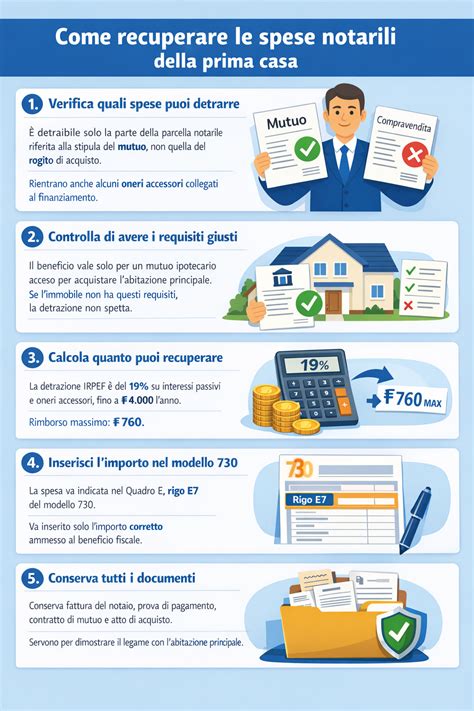 Infografica esplicativa sui costi notarili medi per compravendite e testamenti