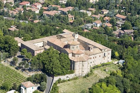 Veduta aerea del Monastero di Santa Maria del Monte a Cesena