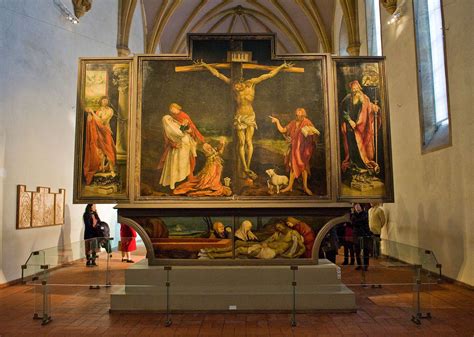 Crocifissione di Grünewald, Polittico di Issenheim: Dettaglio del Cristo morente