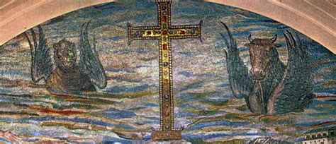 Mosaico della croce gemmata nella Basilica di Santa Pudenziana