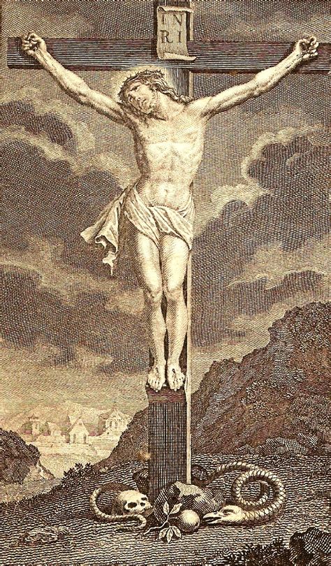 Icona della Crocifissione con il teschio di Adamo ai piedi della croce