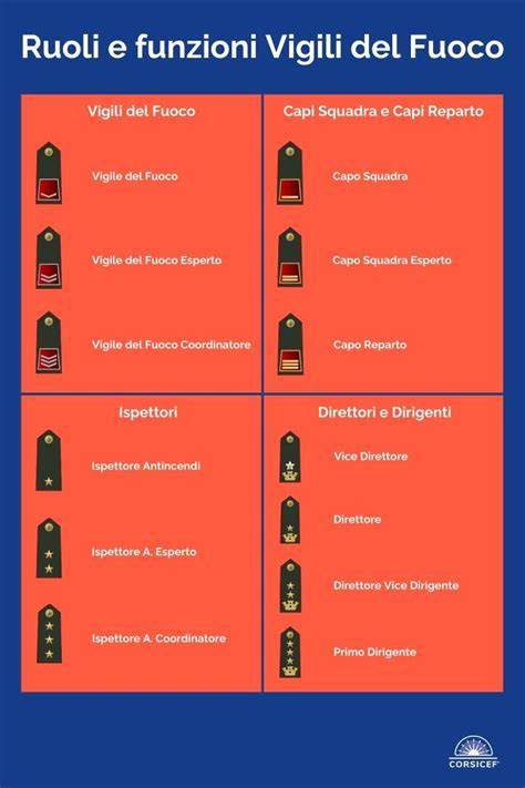 Infografica sui principali servizi offerti dai Vigili del Fuoco