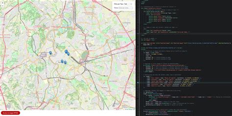 Mappa interattiva con la posizione del Kinecenter di Yuri Sforna e dintorni